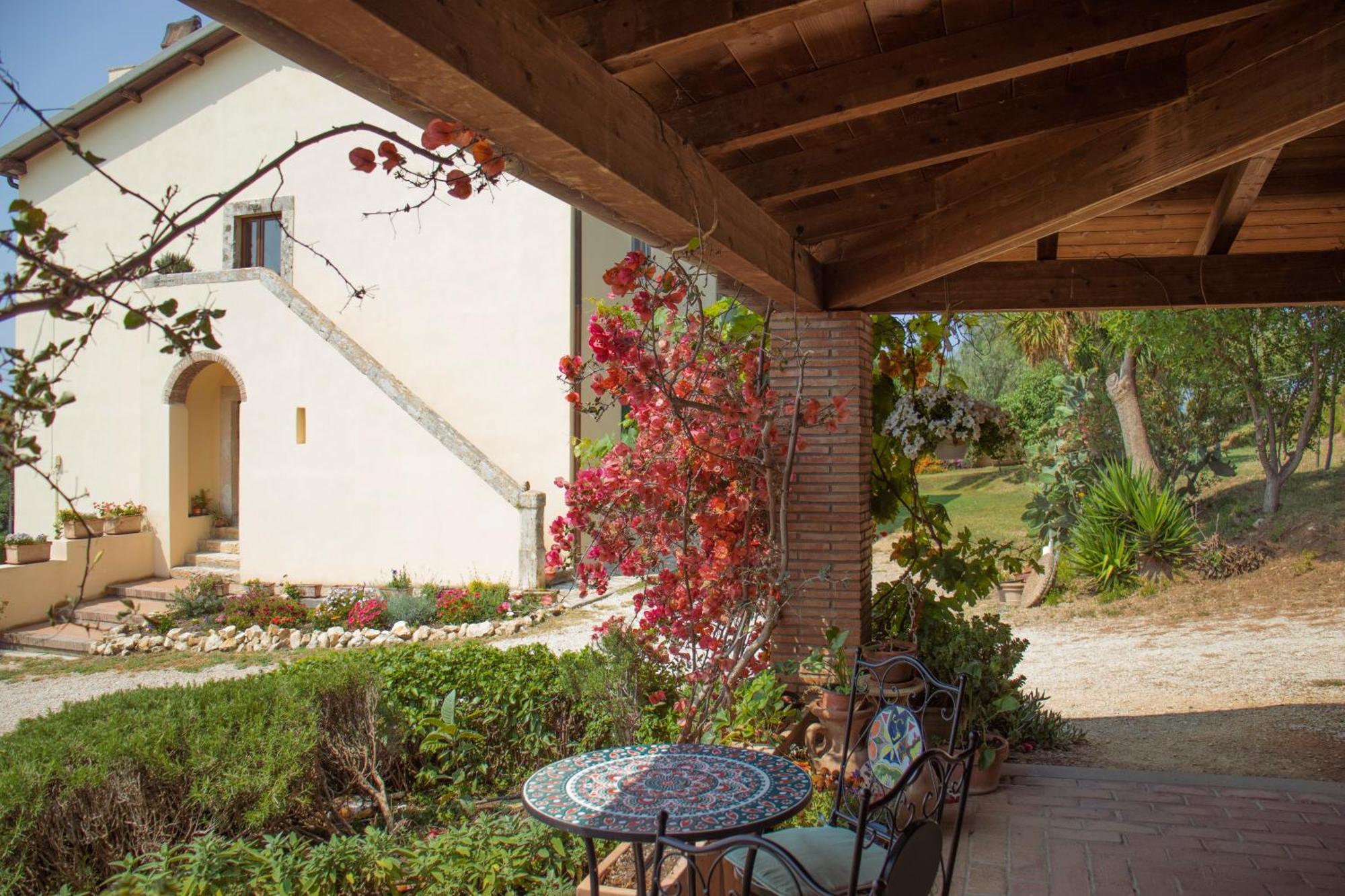 Agriturismo Morani Santa Severa Eksteriør bilde